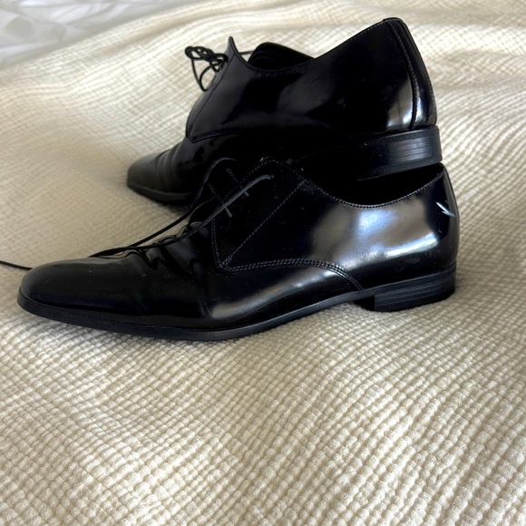 Prada Men's Black Dress Shoes - Picture 1 of 6